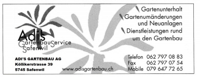 Adi's Gartenbau AG, Safenwil