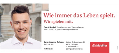 Mobiliar Versicherungen, Pascal Humbel, Zofingen Mobiliar Versicherungen, Pascal Humbel, Zofingen